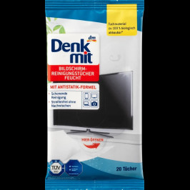 Вологі серветки для чищення екранів DenkMit 20 шт