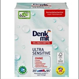 DenkMit Ultra Sensetive порошок білої білизни 1,35kg