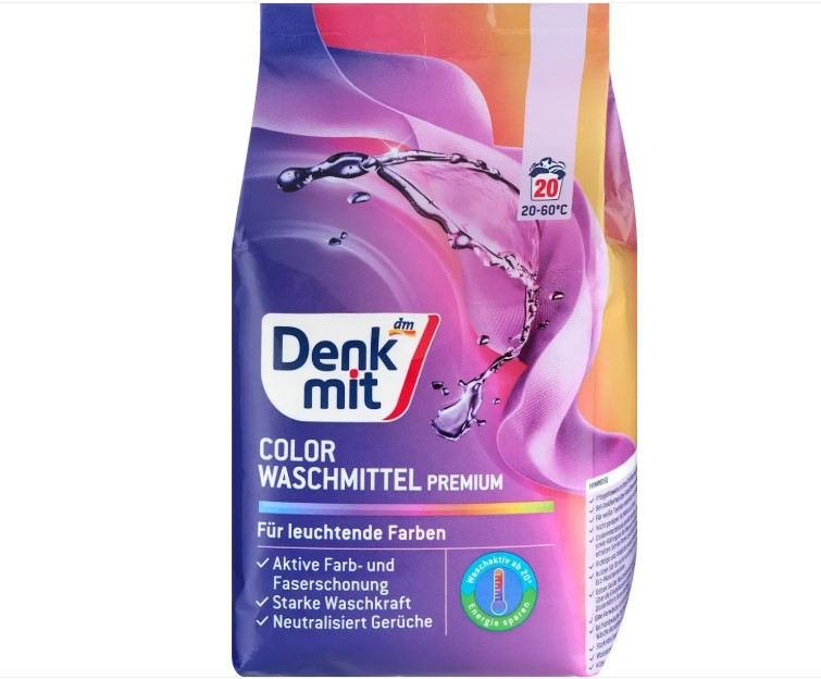 Порошок для кольорових речей Denk Mit 1.35кг
