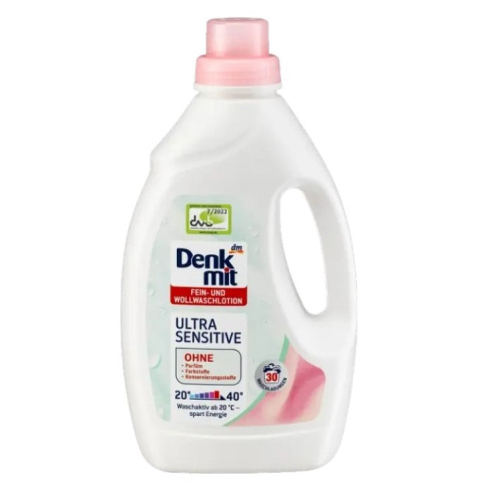 Гель для прання Denkmit Ultra Sensitive 30 прань
