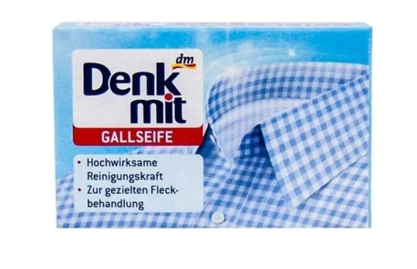 Мило для видалення плям Denkmit Gallseife жовчне мило 100 г