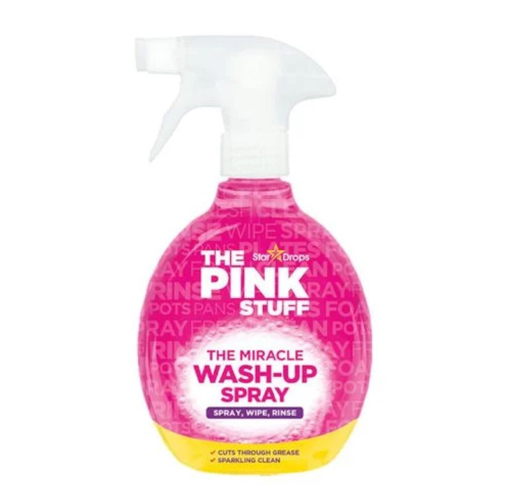 Засіб для миття посуду та чищення всіх поверхонь від жиру Pink Stuff, 500 мл