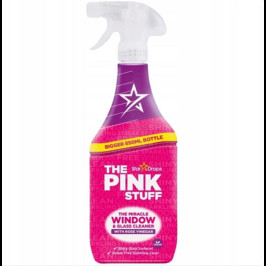 Засіб для миття вікон The Pink Stuff Window з трояндовим оцтом, 750 мл
