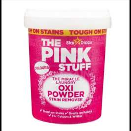 Кисневий засоб для виведення плям для кольорової білизни Pink Stuff Oxi 1кг