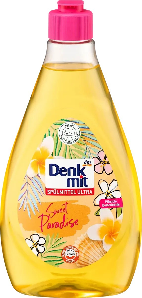 Засіб для миття посуду Denkmit Солодкий рай, 500 мл00