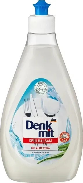 Засіб для миття посуду Denkmit Бальзам з алое вера, 500 мл00