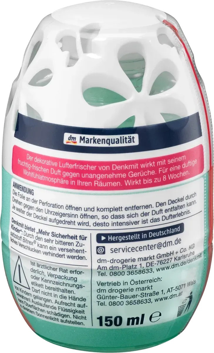 Ароматизатор для дому Denkmit Райські відчуття, 150 ml11
