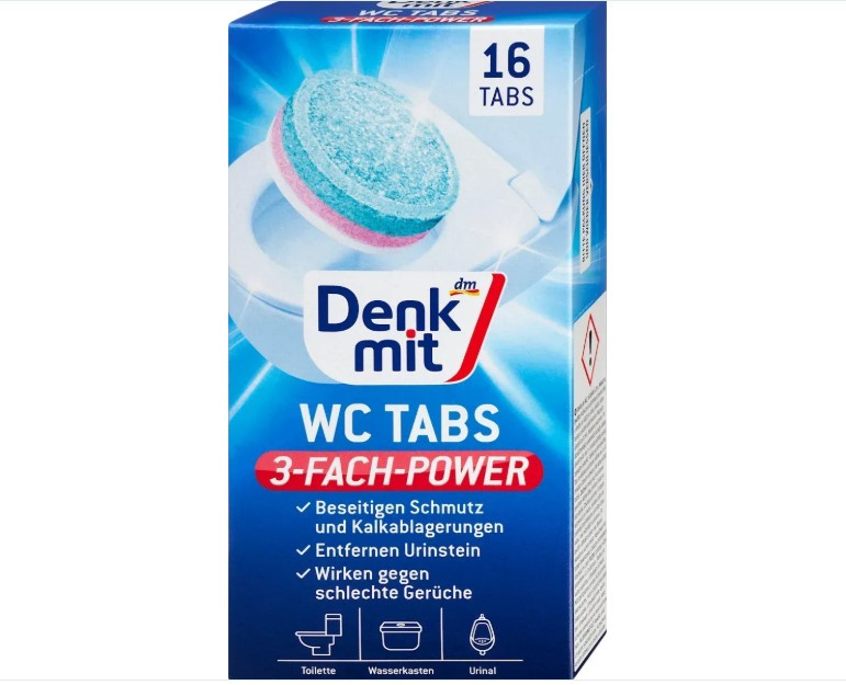 Таблетки для унитаза Denkmit 16 шт.